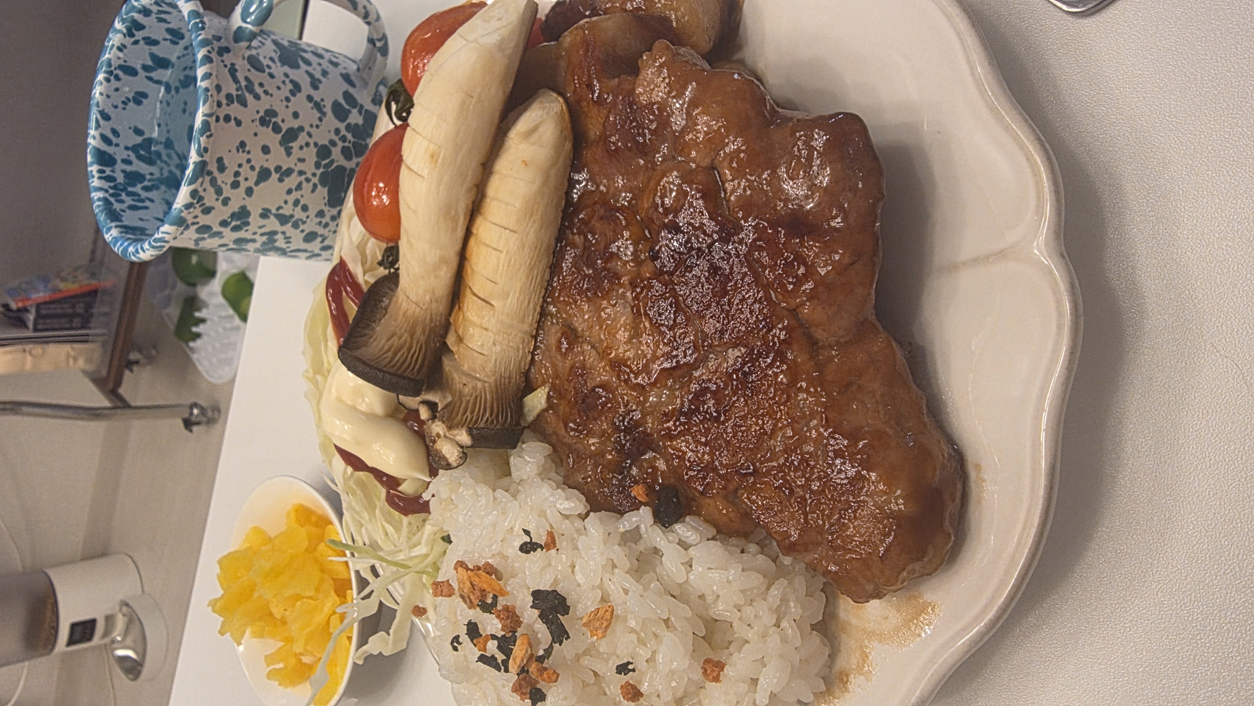 잘 구운 고기